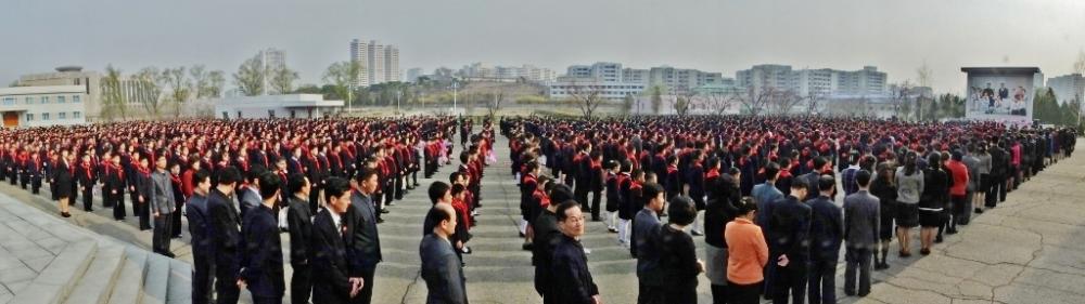 Gathering in Pyongyang - Panorama