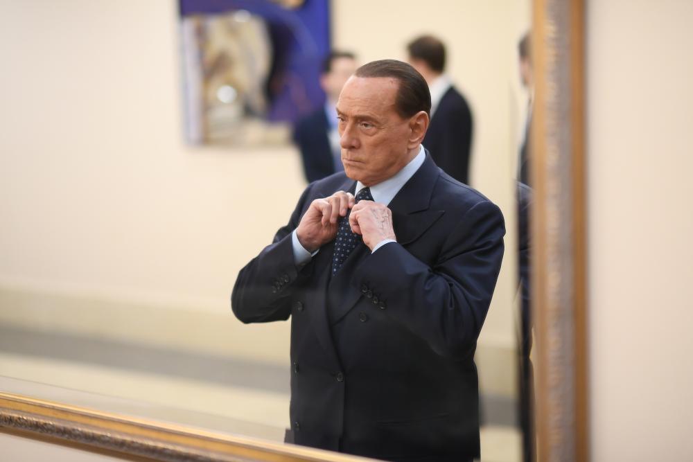 Silvio Berlusconi at EPP Congress in 2017